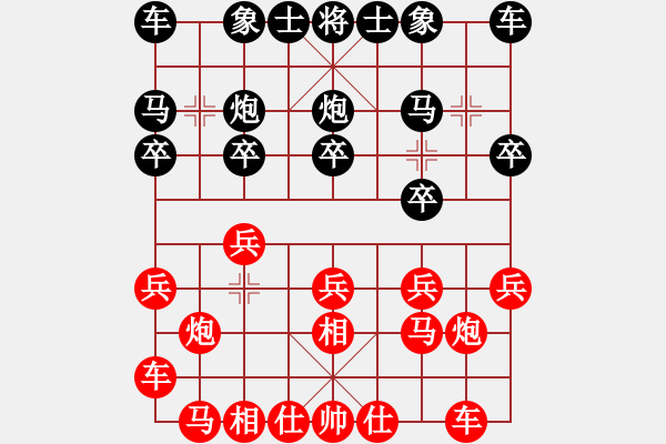 象棋棋譜圖片：老張 紅先負(fù) 張一男 - 步數(shù)：10 