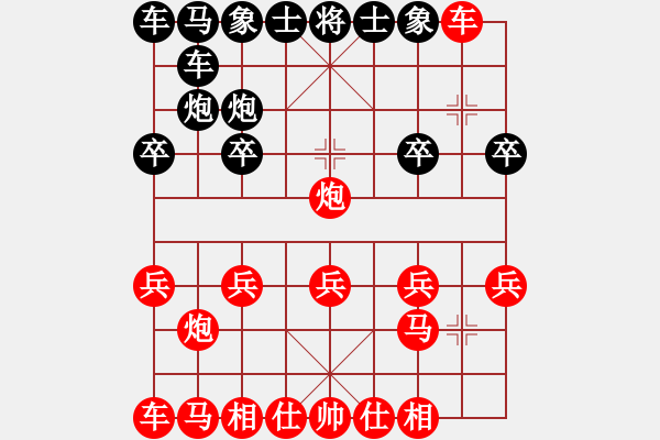 象棋棋譜圖片：馬后炮 - 步數(shù)：10 