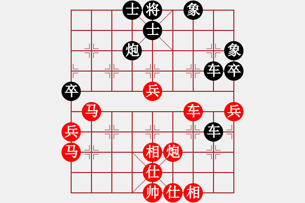 象棋棋譜圖片：中炮對(duì)屏風(fēng)馬10 - 步數(shù)：60 