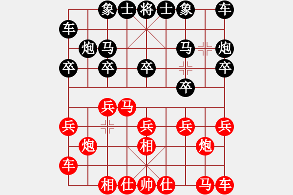 象棋棋譜圖片：thiensinh(9星)-和-江湖傳說(9星) - 步數(shù)：10 