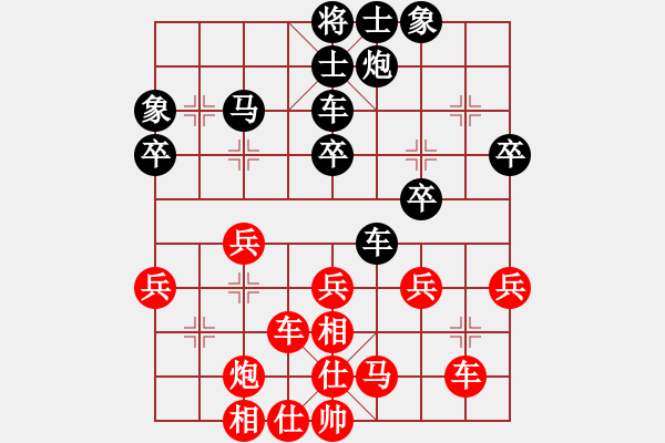 象棋棋譜圖片：thiensinh(9星)-和-江湖傳說(9星) - 步數(shù)：40 