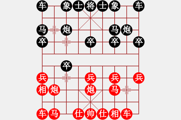 象棋棋譜圖片：zczkm(6弦)-負(fù)-bbboy002(5弦) - 步數(shù)：10 