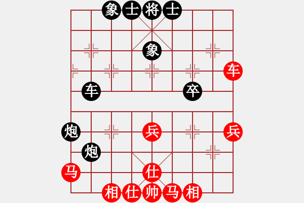 象棋棋譜圖片：2006年弈天迪瀾杯賽第五輪：追月問情(5r)-和-新手請關(guān)照(4段) - 步數(shù)：50 