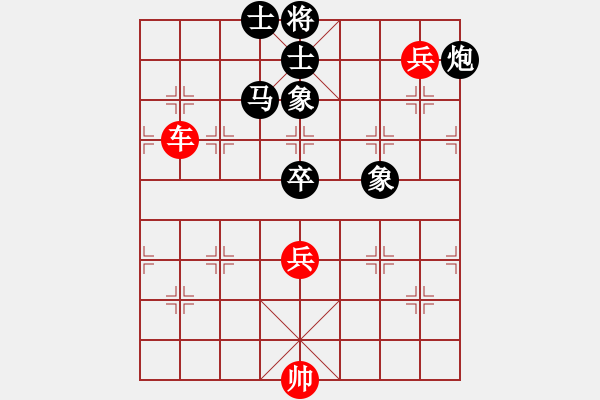 象棋棋譜圖片：軟件的軟(6段)-負(fù)-大兵小兵(8段) - 步數(shù)：100 