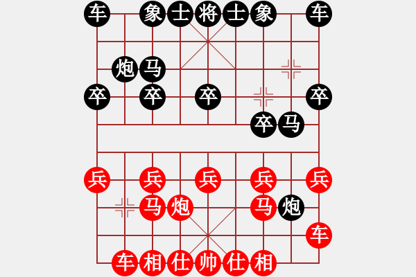 象棋棋譜圖片：俠女(地煞)-和-過往云煙(9星) - 步數(shù)：10 