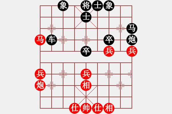 象棋棋譜圖片：財(cái)哥[紅] -VS- 英德少年棋臭陳健纘[黑] - 步數(shù)：50 