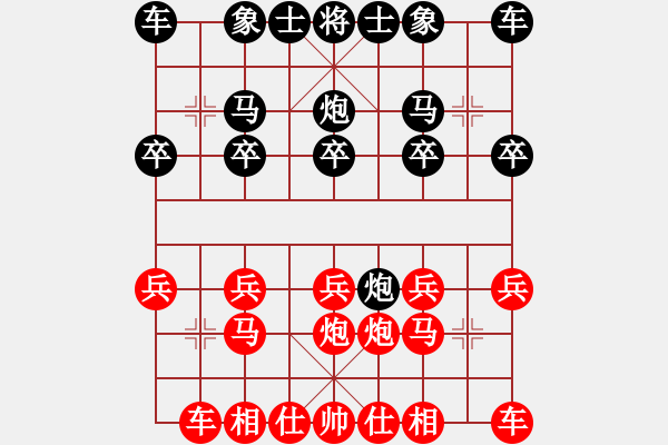 象棋棋谱图片：康尔波(5r)-负-王岩(5r) - 步数：10 