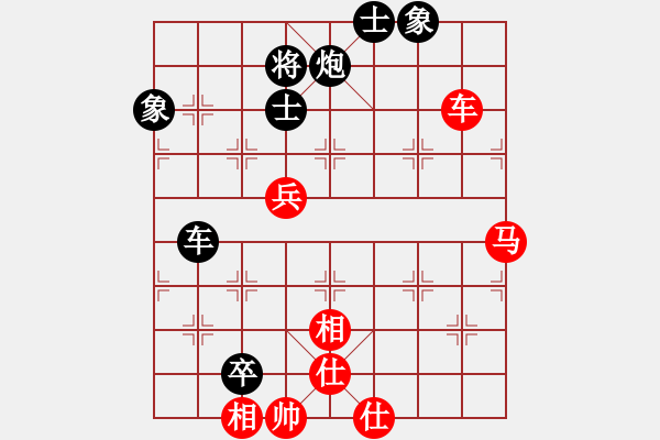 象棋棋譜圖片：車馬兵攻擊（3） - 步數(shù)：0 