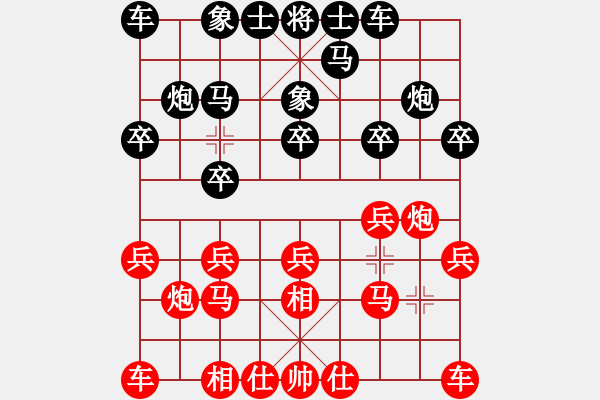 象棋棋譜圖片：第02輪 第06臺(tái) 淄博李永福 先負(fù) 濰坊任建軍 - 步數(shù)：10 