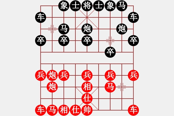 象棋棋譜圖片：大水 -VS- 棋霸殺手 - 步數(shù)：10 