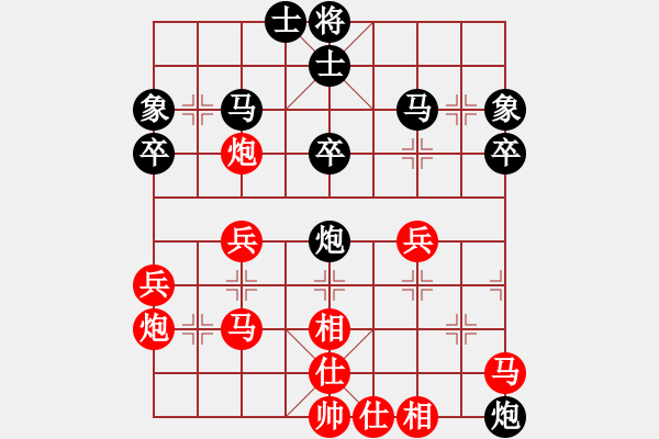 象棋棋譜圖片：我<先負(fù)>河南曹旋中<超時> - 步數(shù)：40 