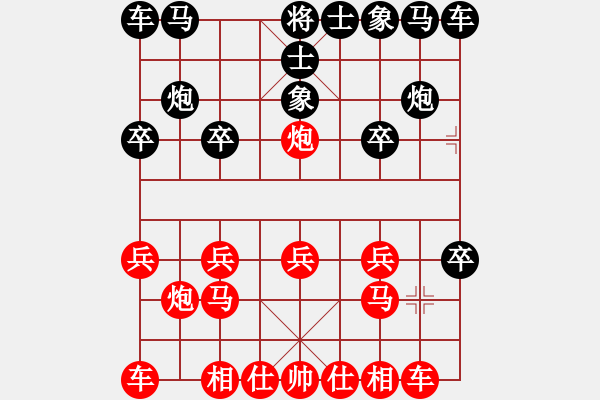 象棋棋譜圖片：成[2353019837] 勝 芳棋(純人下棋)[893812128] - 步數：10 