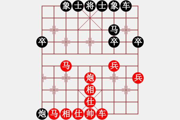 象棋棋譜圖片：面積 - 步數(shù)：0 