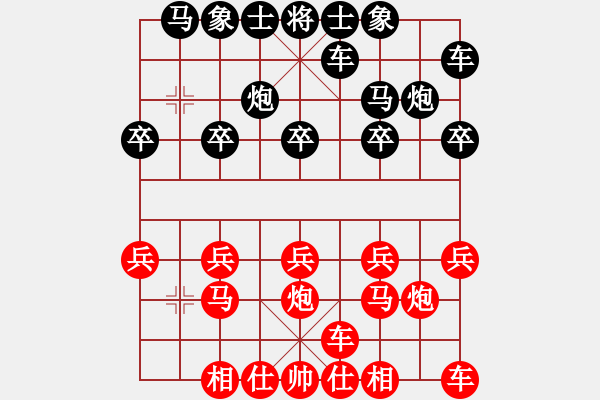 象棋棋譜圖片：《全力抗衡，笑到最后！》潢川大龍【先負(fù)】寧波戚文卿(2015-3-20弈于大師網(wǎng)棋室) - 步數(shù)：10 