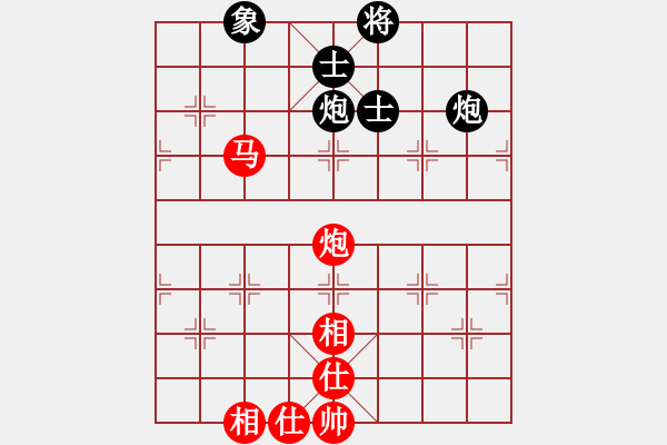 象棋棋譜圖片：379局 A40- 起馬局-BugChess19-04-09 x64 NO SSE4-2(業(yè)余) - 步數(shù)：100 