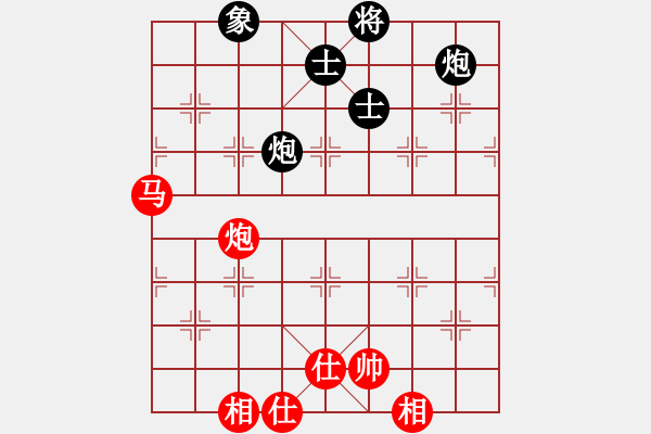 象棋棋譜圖片：379局 A40- 起馬局-BugChess19-04-09 x64 NO SSE4-2(業(yè)余) - 步數(shù)：110 