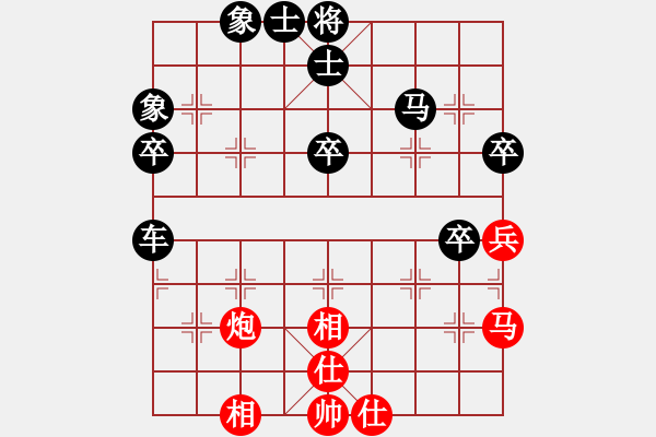 象棋棋譜圖片：寒江雪[321982477] -VS- 百思不得棋解[1076002090] - 步數(shù)：60 