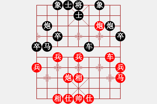 象棋棋譜圖片：深圳棋王(9星)-勝-duzuigou(9星) - 步數(shù)：40 