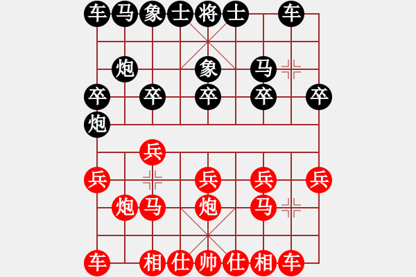 象棋棋譜圖片：清云(2級)-勝-夜貓仔(3r) - 步數(shù)：10 