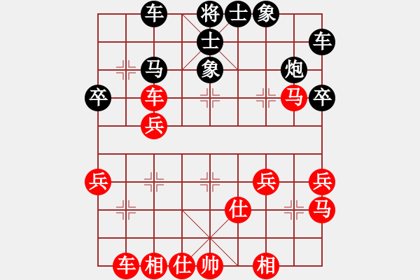 象棋棋譜圖片：唯一劍(1段)-勝-wukok(2段) - 步數(shù)：40 