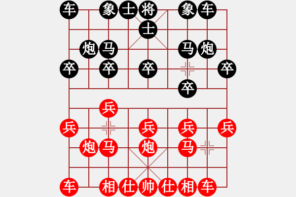 象棋棋譜圖片：1501201225 袖棋先生-邊城劍客.pgn - 步數(shù)：10 