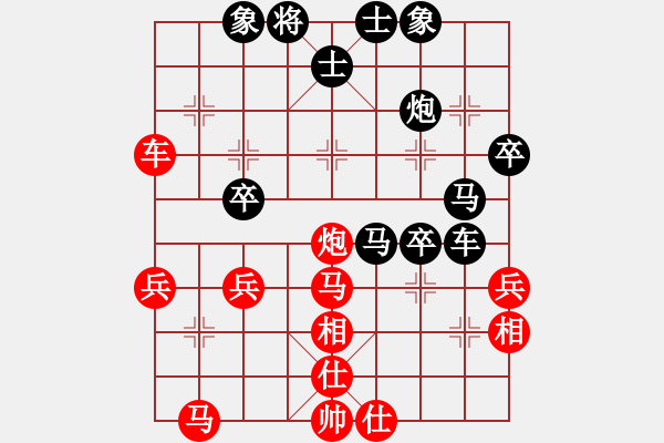 象棋棋譜圖片：二3 雨山區(qū)王建鳴先勝金壇金杭張中華 - 步數(shù)：40 