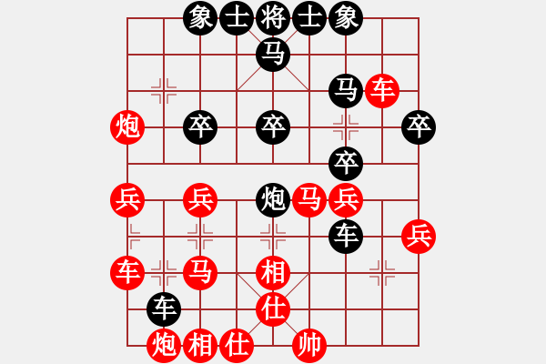 象棋棋譜圖片：GG執(zhí)紅負(fù).pgn - 步數(shù)：10 