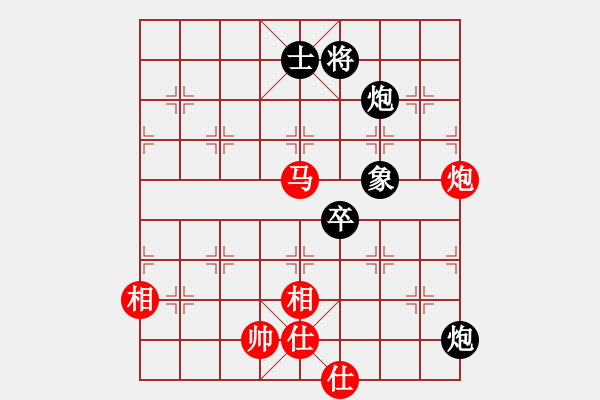 象棋棋谱图片：广东 吕钦 和 北京 张强 - 步数：140 