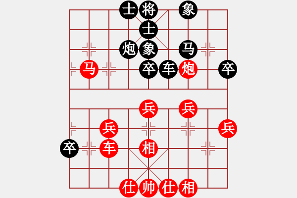 象棋棋譜圖片：憤怒的肥雞(9段)-和-龍飛(9段) - 步數(shù)：60 