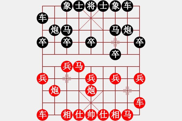 象棋棋譜圖片：孫悟空[1181693736] -VS- 一線之間[2633993492] - 步數(shù)：10 