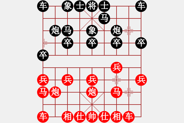 象棋棋譜圖片：龔曉民 先勝 鹿小兵 - 步數(shù)：10 