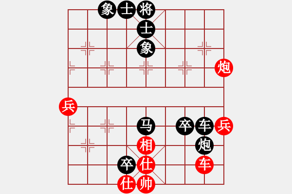 象棋棋譜圖片：美女騷褲衩(3段)-負(fù)-四平過(guò)宮炮(8段) - 步數(shù)：60 