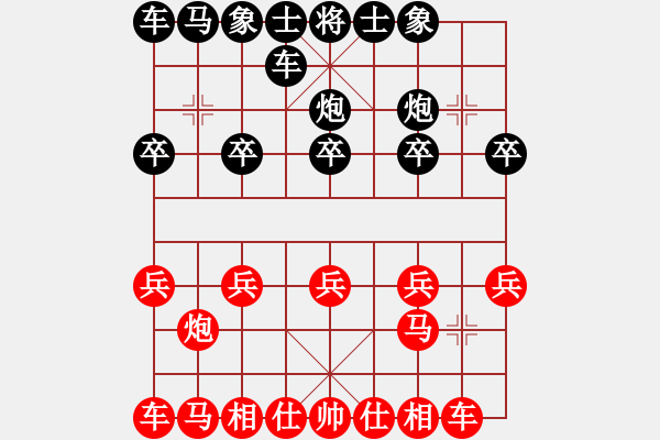 象棋棋譜圖片：隆咚(5f)-負(fù)-謝校(3弦) - 步數(shù)：10 