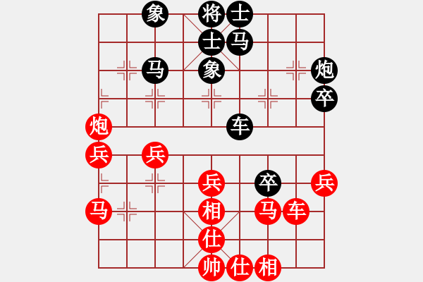 象棋棋譜圖片：呂欽 先負 許銀川 - 步數(shù)：40 