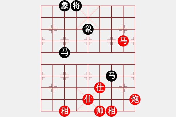 象棋棋譜圖片：464局 C13- 中炮右橫車對(duì)屏風(fēng)馬 紅邊炮-BugChess Plus 19-07-08 x6 - 步數(shù)：240 