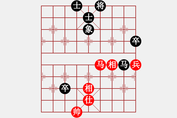 象棋棋谱图片：西白虎(月将)-和-初出江湖(8段) - 步数：180 