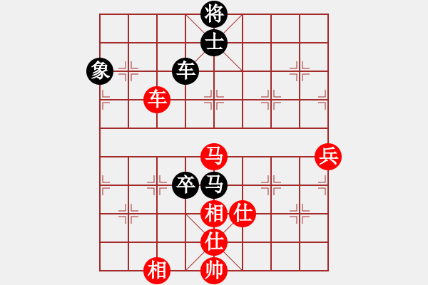 象棋棋譜圖片：2013大師網(wǎng)網(wǎng)名爭(zhēng)霸賽第1輪：動(dòng)力火鍋 先勝 woshi77 - 步數(shù)：100 