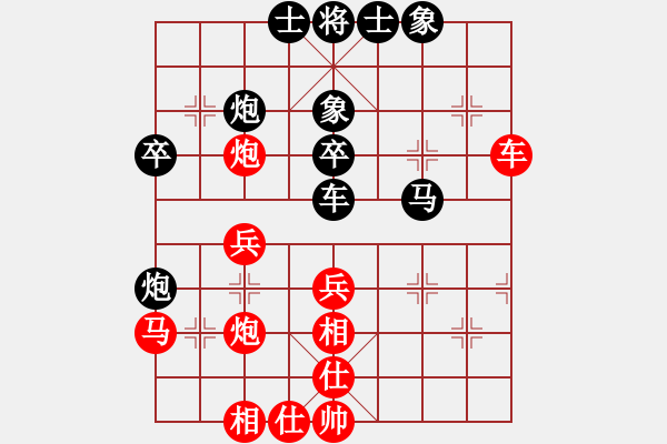 象棋棋譜圖片：三步虎應(yīng)中炮兩頭蛇(業(yè)三升業(yè)四評(píng)測對(duì)局)我后勝 - 步數(shù)：50 