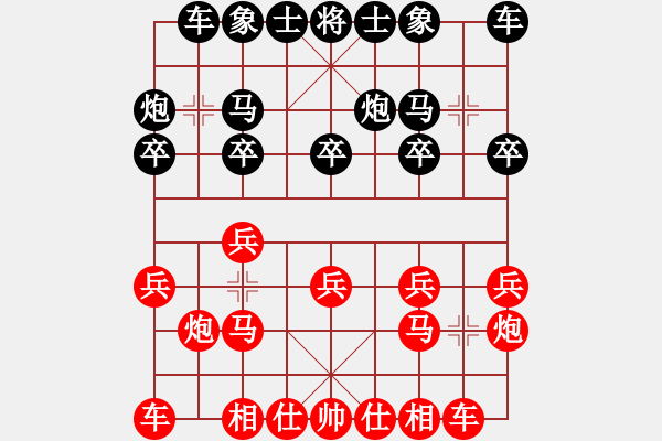 象棋棋譜圖片：3870111(草民) 負(fù) 3083232(縣令) - 步數(shù)：10 