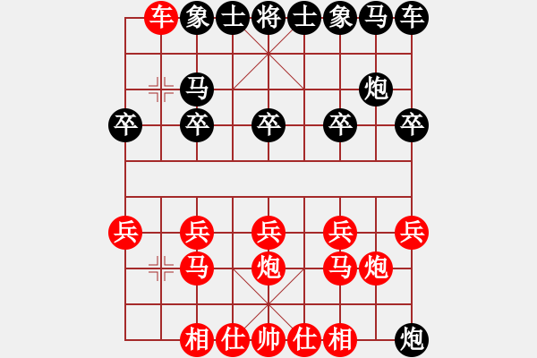 象棋棋譜圖片：咖啡泡茶(7段)-勝-九頭怪蛇(9段) - 步數(shù)：10 