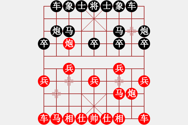 象棋棋譜圖片：1062局 A06- 兵底炮局-旋風(fēng)引擎23層 (先和) 象棋旋風(fēng)九代專(zhuān)業(yè)版(專(zhuān)業(yè)) - 步數(shù)：10 