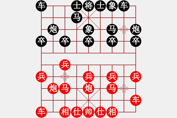 象棋棋譜圖片：林佳 先勝 張偉楊 - 步數(shù)：10 