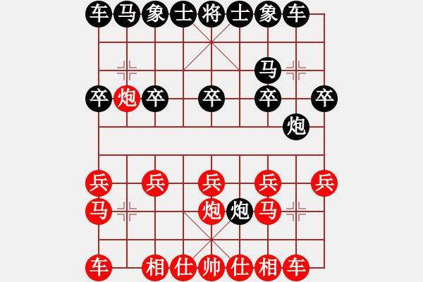 象棋棋譜圖片：安格斯 先勝 GOLLMA - 步數(shù)：10 