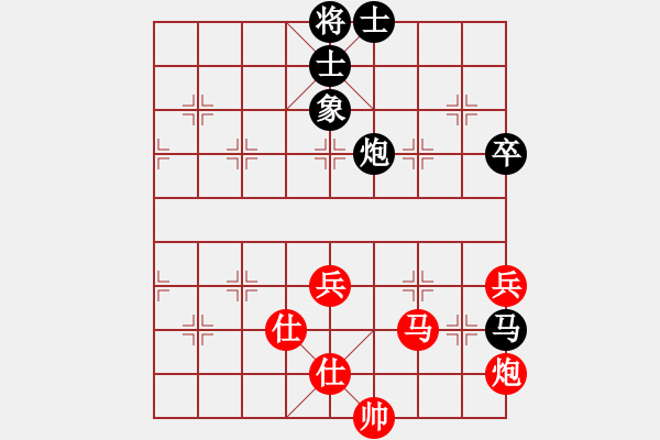 象棋棋譜圖片：第五輪農(nóng)行陽泉分行張義平（和）太原古交肖月清 - 步數(shù)：100 