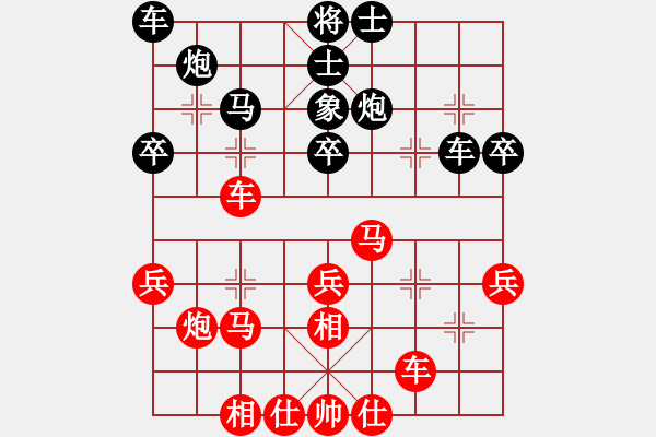 象棋棋譜圖片：劉昕（業(yè)9-2）先勝2號熊貓笨笨（業(yè)9-2）202305300903.pgn - 步數(shù)：40 