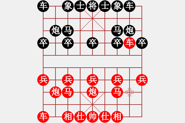 象棋棋谱图片：邱福年VS弈者高雅(2009-11-11) - 步数：10 