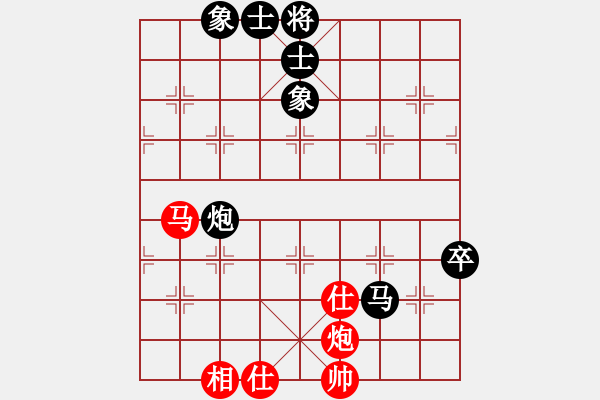 象棋棋譜圖片：黃志輝     先負(fù) 卜鳳波     - 步數(shù)：100 