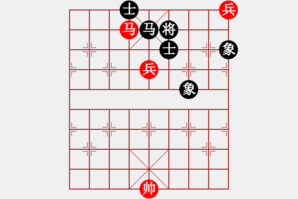 象棋棋谱图片：第三节 马兵巧胜马 【例4】 - 步数：0 