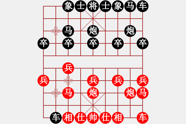 象棋棋譜圖片：qiaoxing(9星)-和-lekda(5星) - 步數(shù)：10 