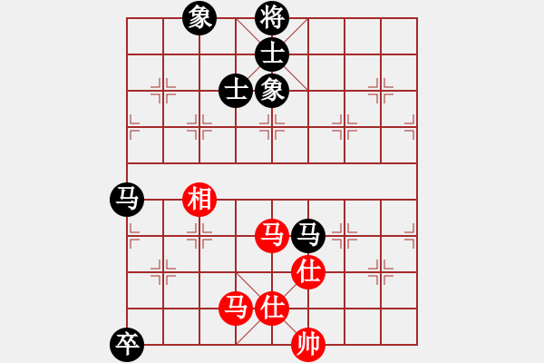 象棋棋譜圖片：qiaoxing(9星)-和-lekda(5星) - 步數(shù)：170 